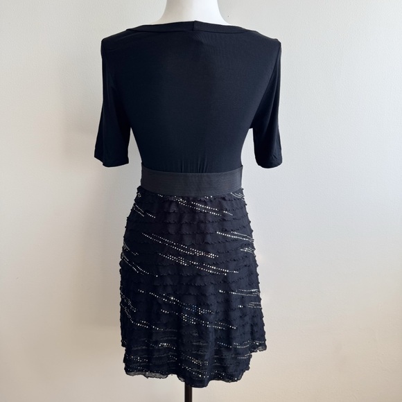 Black Ruffle Dress 2000s - Picture 2 of 7